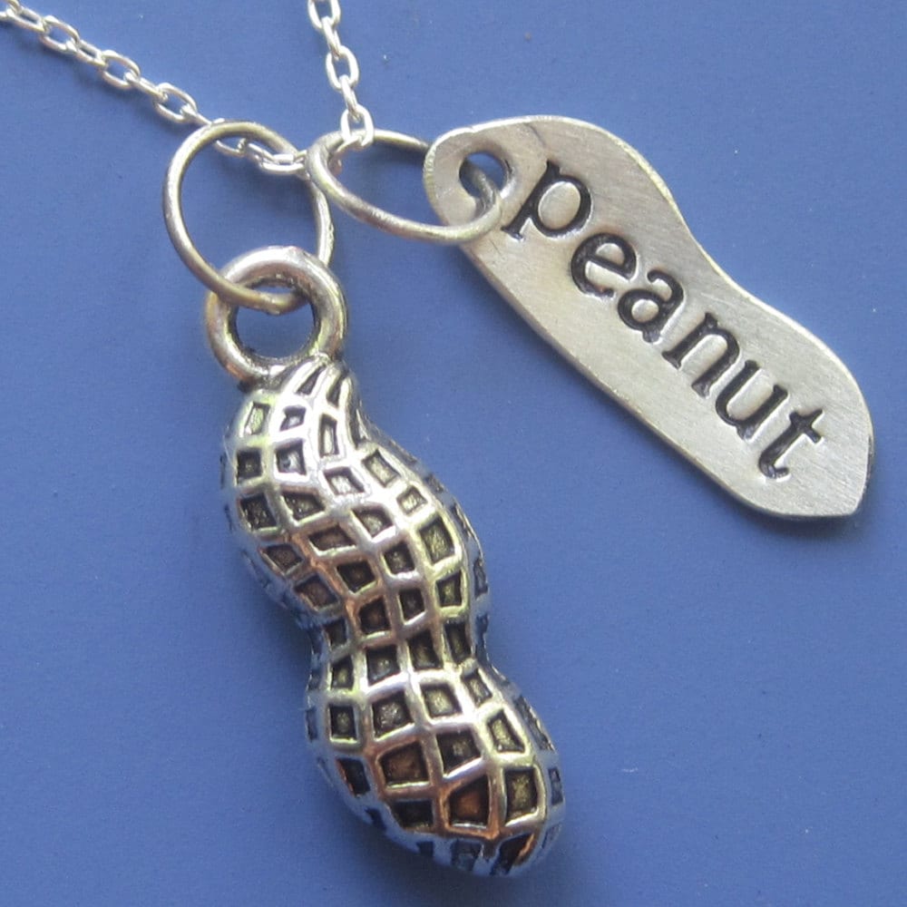 Peanut charm deals necklace