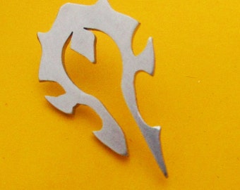 WOW world of warcraft Horde Tie Tack or Pin