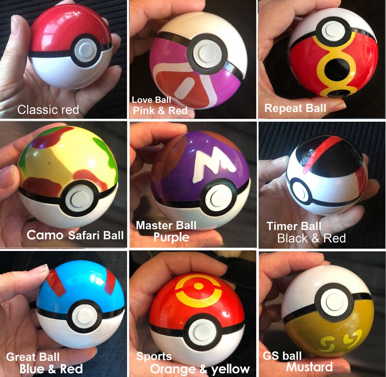 Large Pokemon Pokeball Ring Box | Etsy