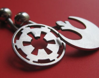 Star Wars Rebel or Imperial Belly Ring