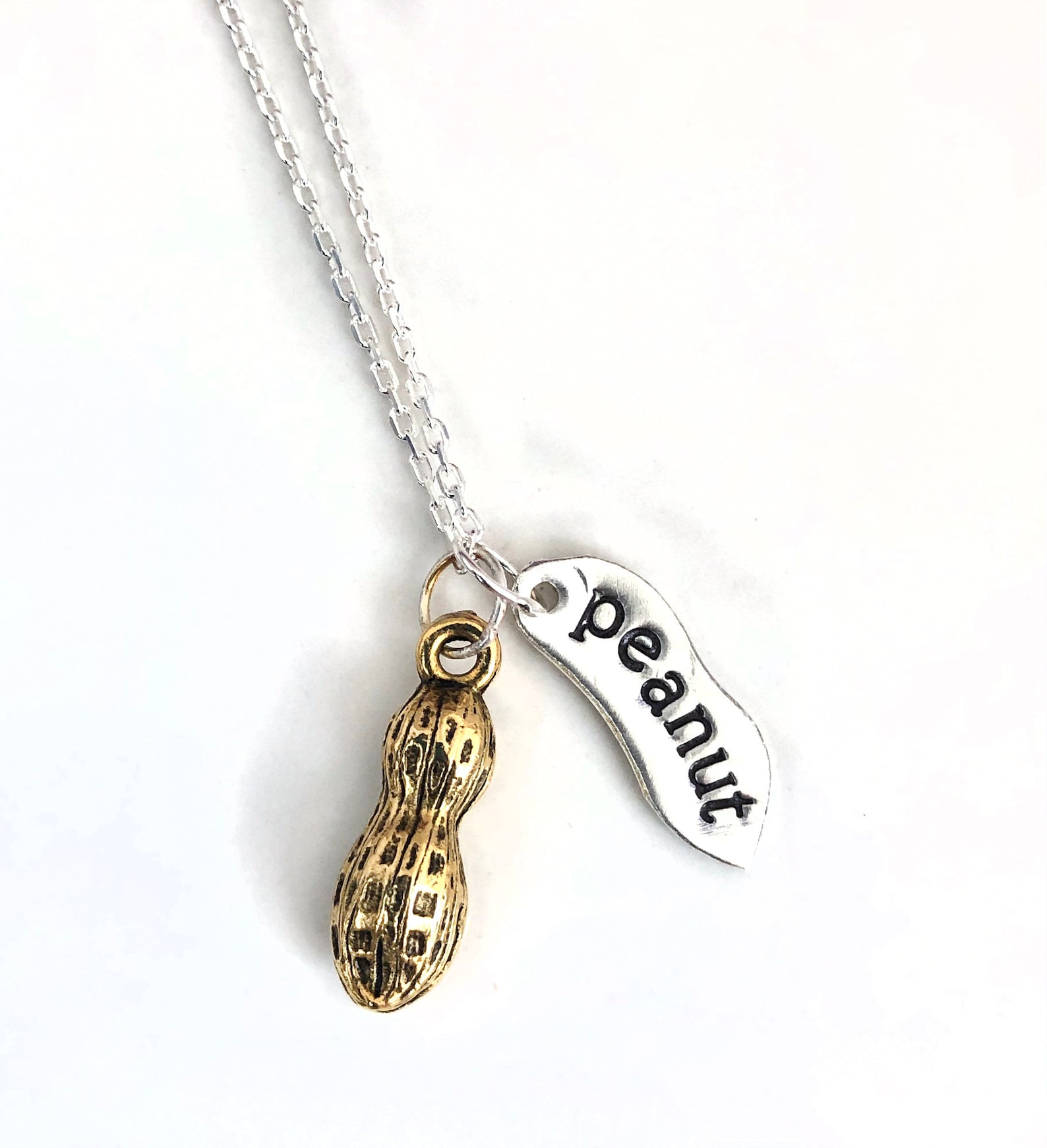 Peanut Necklace Etsy