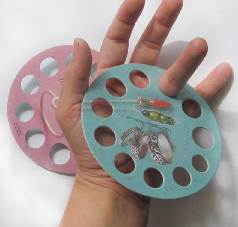 Ring Sizer Coaster Etsy