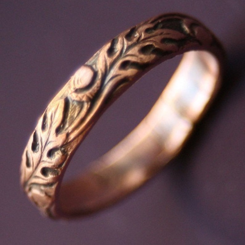 Copper Old Oak Ring image 3