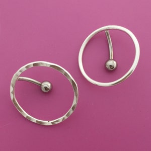 Top Down Circle Belly Button Ring