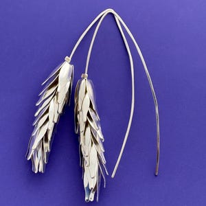 Golden Wheat Earrings image 6