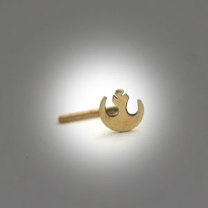 Rebel Insignia Nose Stud