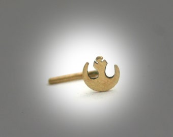 Rebel Insignia Nose Stud