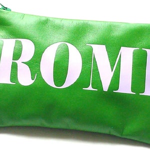 Gepersonaliseerde leren portemonnee | Portemonnee dames | Etui met monogram | Op maat gemaakte leren portemonnee en tas voor bruidsmeisjes