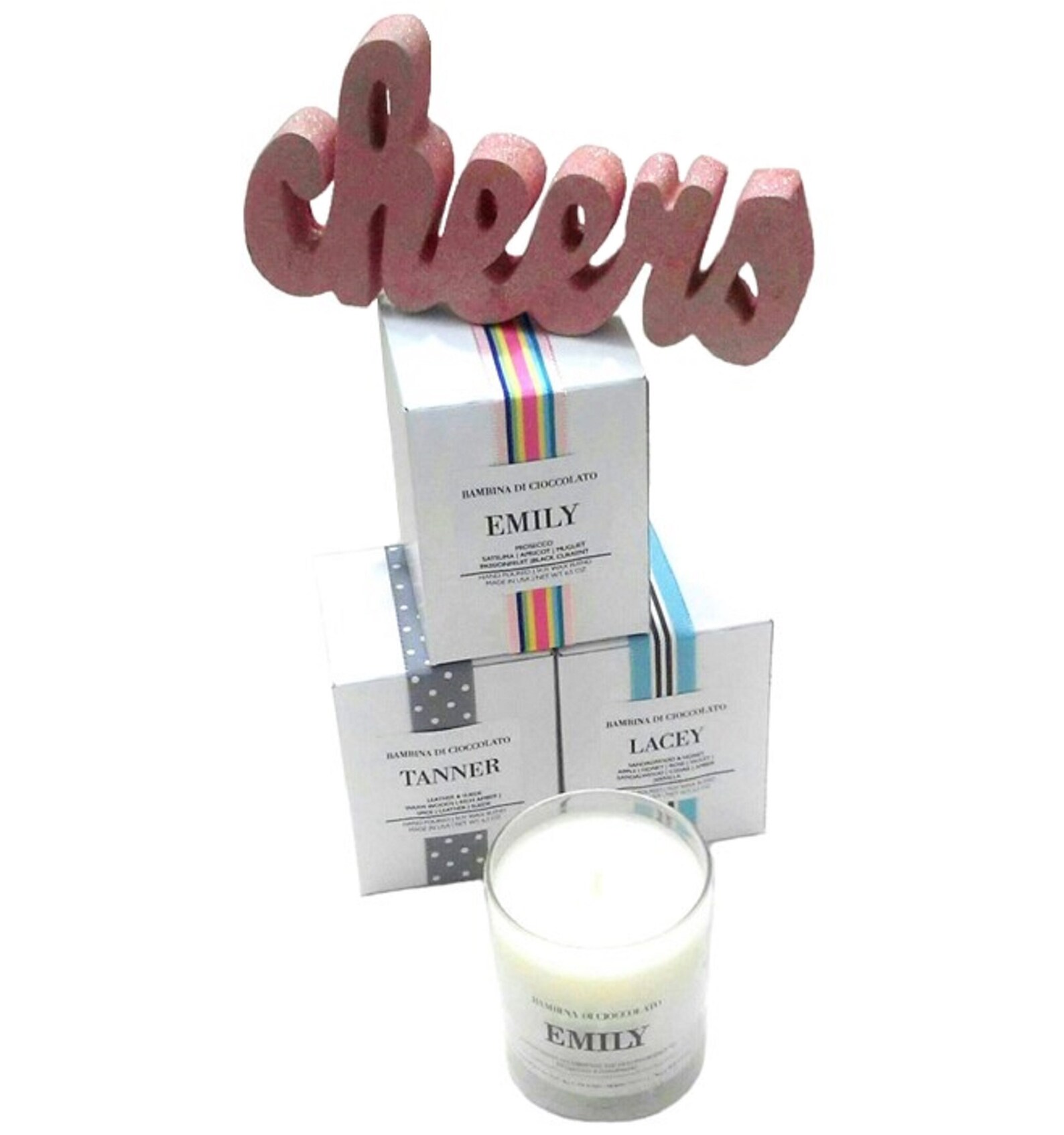 Personalized Scented Name Candle Luxury Personalized Candle Etsy