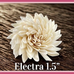 Sola-träblommor med rottingrör, dekorativa accenter, aromaterapidiffusortillbehör Electra 1.5”