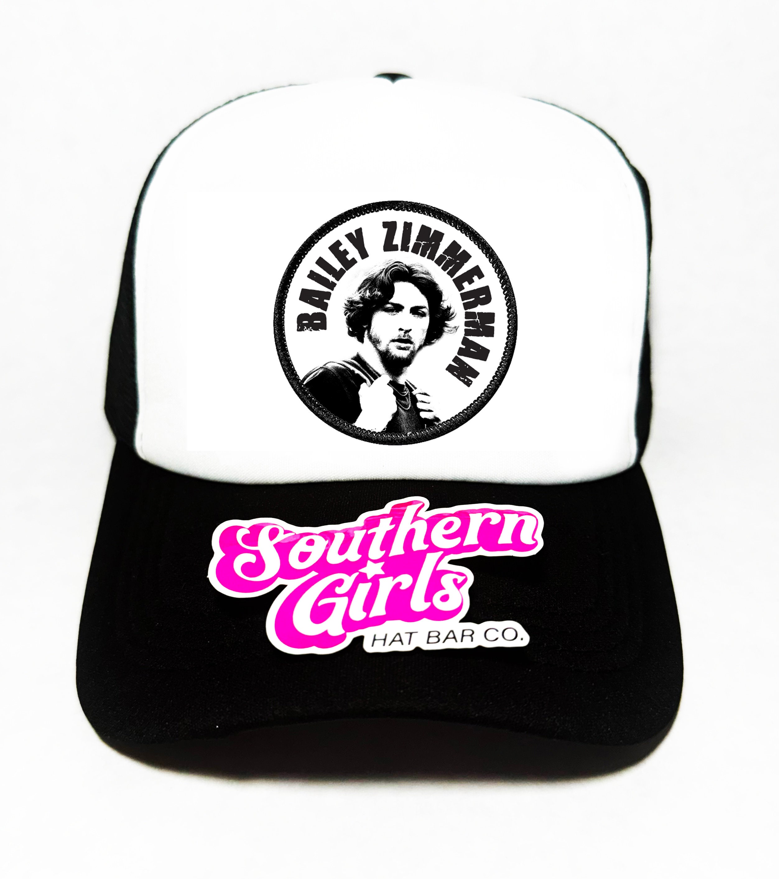 Bailey Zimmerman Iron on Patch: DIY Trucker Hat Applique
