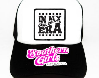 In My Real Estate Era Patch Trucker Hat, Iron On Patch, Real Estate Patch, Realtor Patch, Realtor Gift, House Warming, Thank You Gift