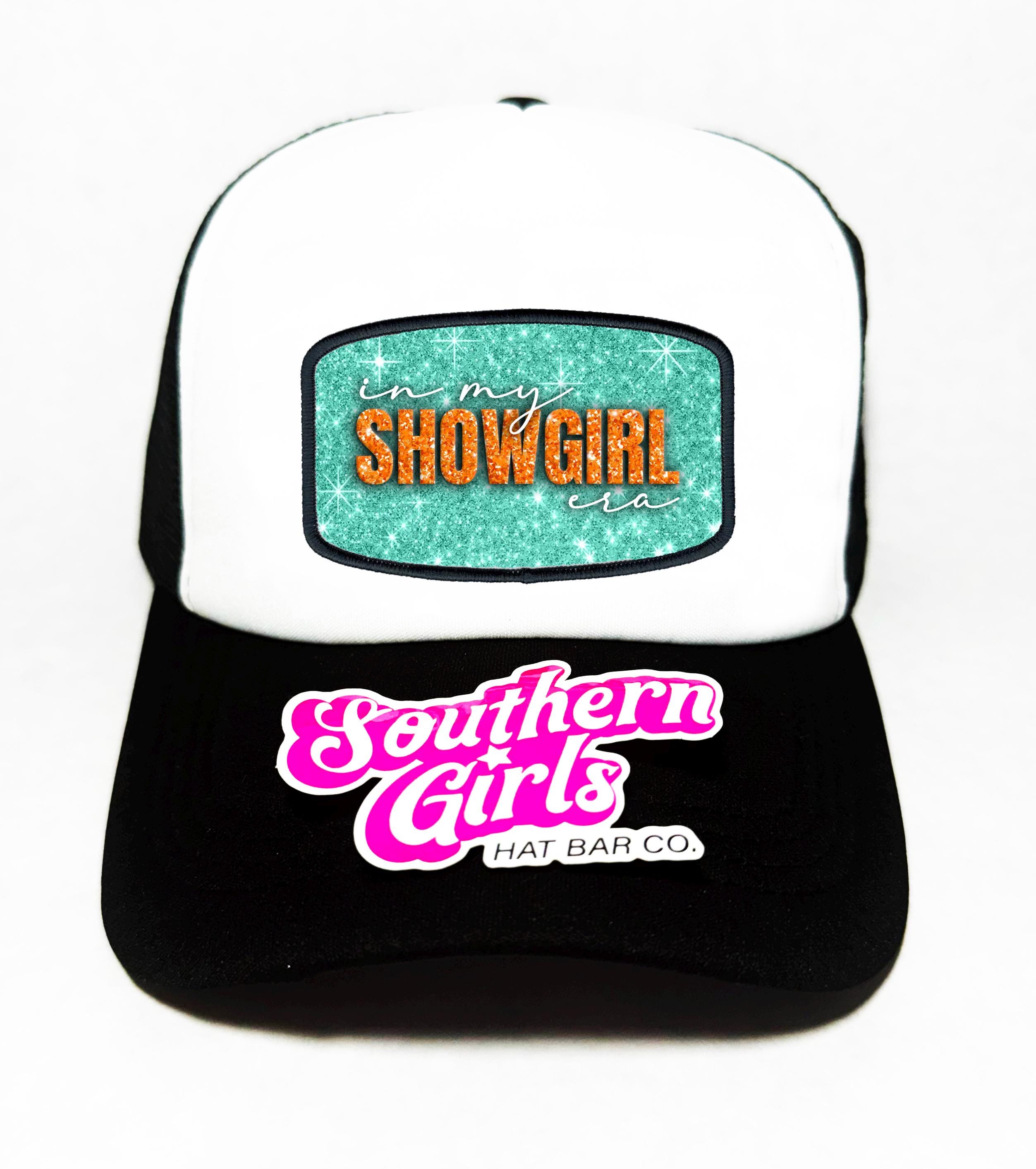 Showgirl Trucker Hat In my showgirl era trucker cap with real glitter vinyl – The  main image 4