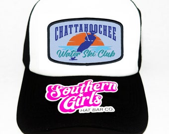 Chattahoochee Water Ski Club Trucker Hat with Iron-On Patch