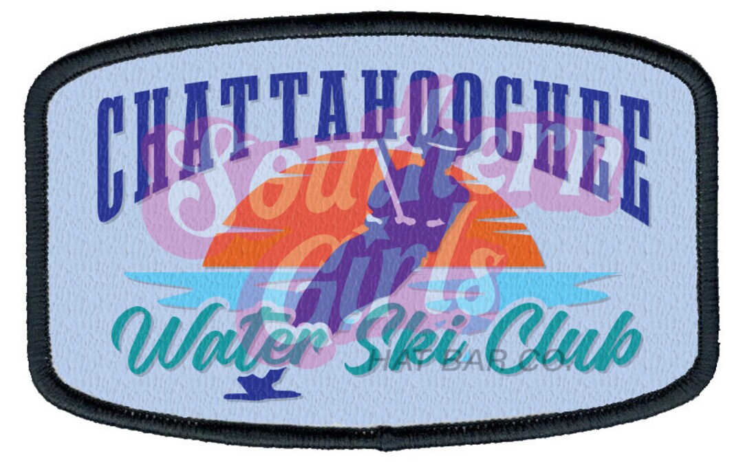 Chattahoochee Water Ski Club Trucker Hat, Trendy Trucker Hat, Iron on