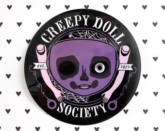 Creepy Doll Society Vinyl Sticker