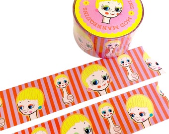 Mod Mannequins Wide Washi Tape