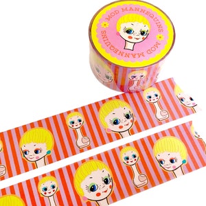 Mod Mannequins Wide Washi Tape