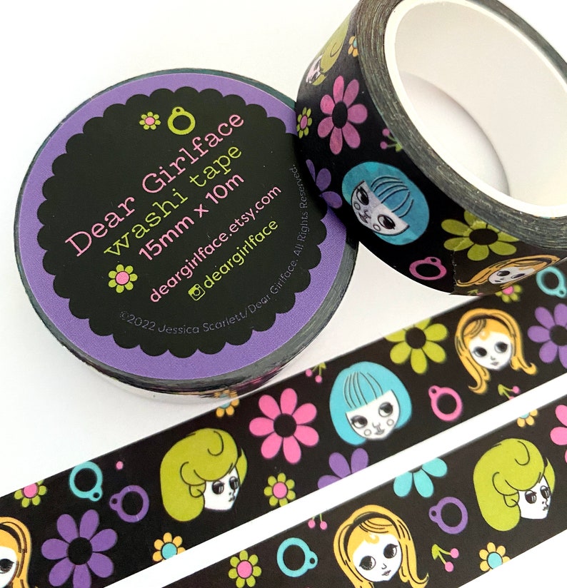 Daisy Dollys / Dear Girlface Washi Tape image 4