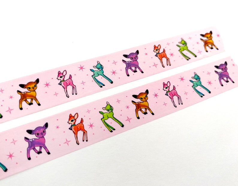 Kitsch Deer / Dear Girlface Washi Tape image 2