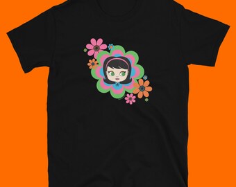 Bloomin' Goldie T-Shirt / Black