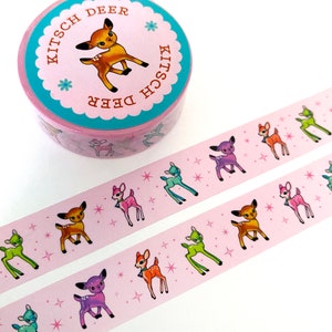 Kitsch Deer / Dear Girlface Washi Tape image 4