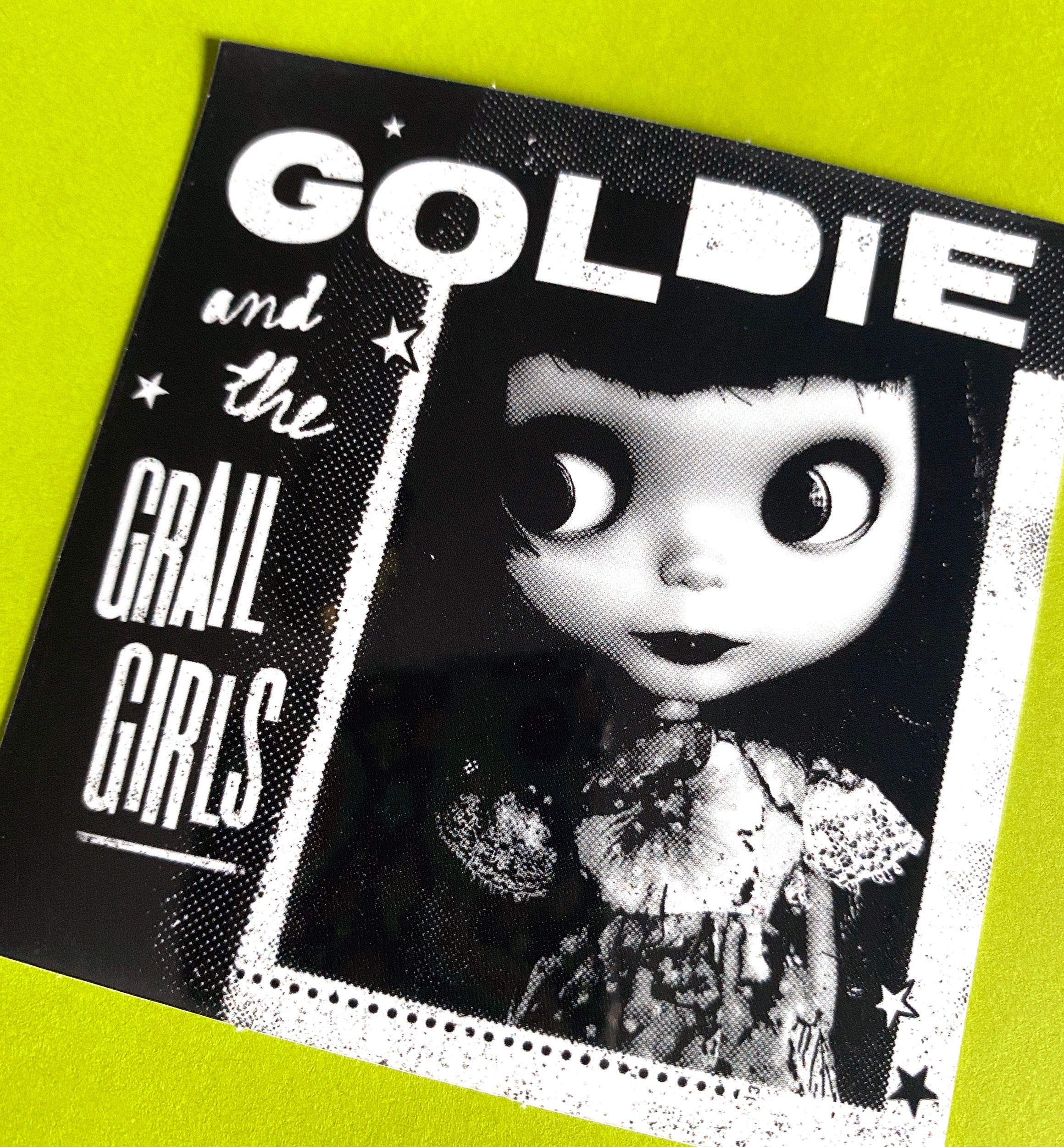 Goldie and the Grail Girls Vinyl Sticker - Etsy