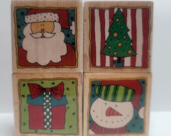 Christmas stamps - set of 4 stamps