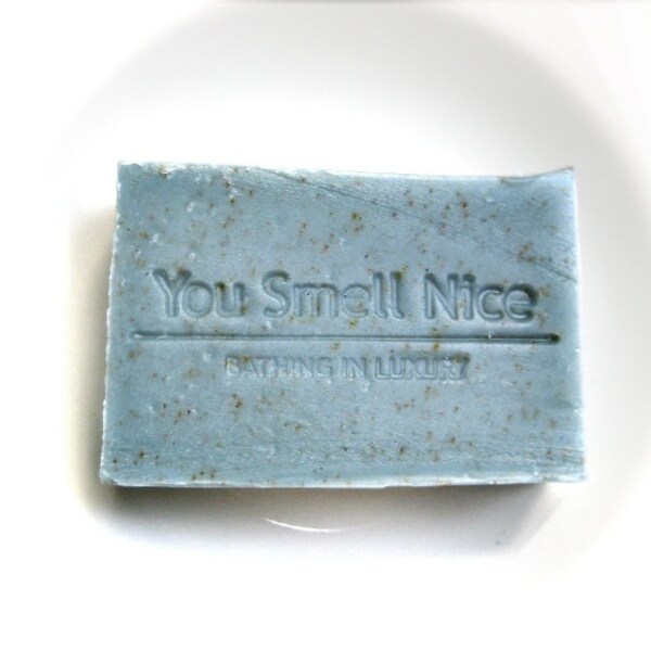 Mountain Man Rustic Pine Mint Ski Soap - Gift for him Cold Process Soap Mountain Pine Mint Handmade soap mens soap outdoor scent