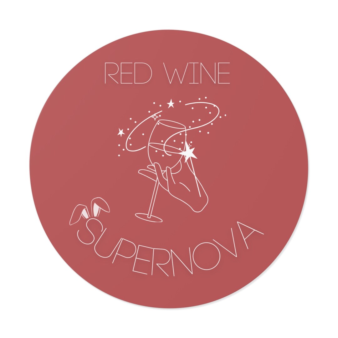 Chappell Roan Red Wine Supernova Sticker Etsy