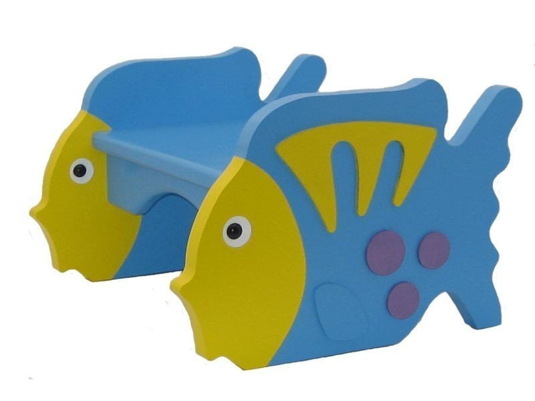 Tropical Fish Step Stool - Etsy