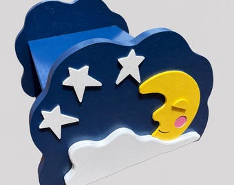 Moon and Stars Step Stool