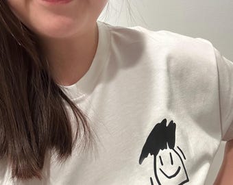 Custom children’s drawing t-shirt, custom kid’s drawing shirt, personalized kid’s drawing t-shirt, personalized children’s shirt