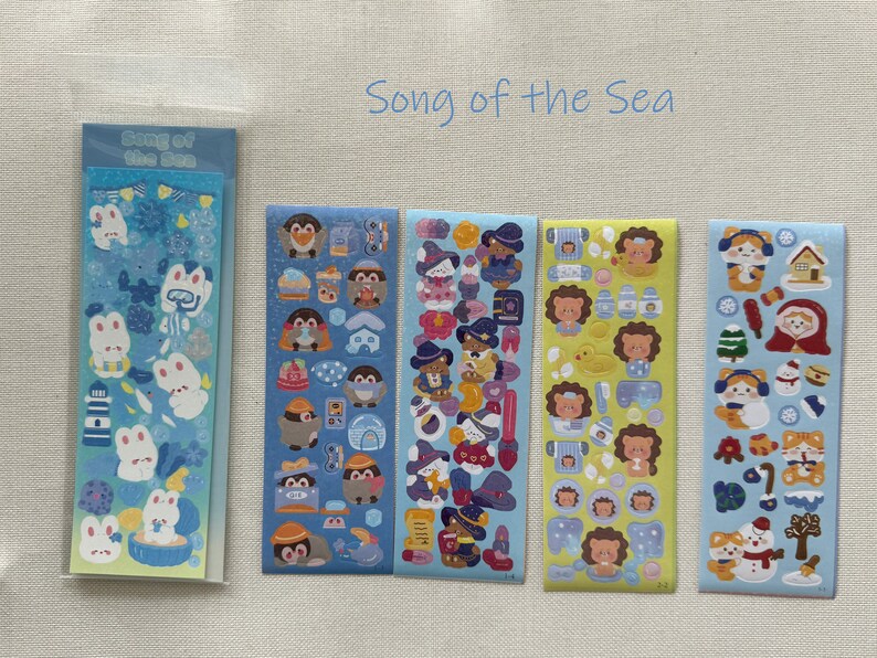 Cute Sticker Sheet Packs Song of the Sea