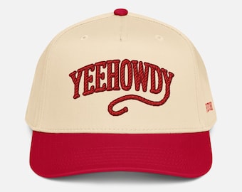 YEEHOWDY Western Rope Hat: Cowboy Gifts, Cowboy Trucker Cap, Vintage Western Rodeo Hat, Country Outfit Accessory, Western Christmas Gift