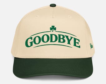 Irish Goodbye Hut: St Patrick’s Day Cap, Kleeblatt Hut, Irish Humor Hut, Lucky St Paddy’s Day Outfit