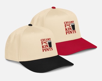 Creamy Pints Beer Dad Hat: St Patrick's Day Cap, Vitamin G