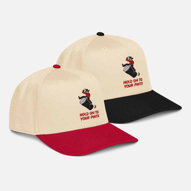 Hold On To Your Pints Guinness Hat: Cowboy Gifts, Vitamin G Hat, Western Cowboy Hat, St Patrick’s Day Hat, Beer Dad Hat, Irish Drinking Hat image 1