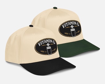 Vitamin G Guinness Bierhut, lustiges gesticktes Bierhemd, St. Patricks Tagesgeschenk, Irish Pub Party Tee Bierliebhaber