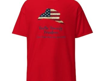 Patriotic Cowboy Hat T-Shirt: Unisex American Pride Tee