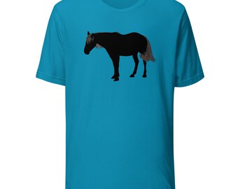 Horse Graphic Tee: Unisex Cotton Horse Shirt
