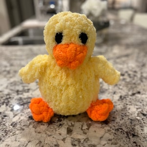 Chunky Knit Duck Plushie