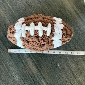 MINI voetbalpatroon en videotutorial - grof breiwerk afbeelding 4