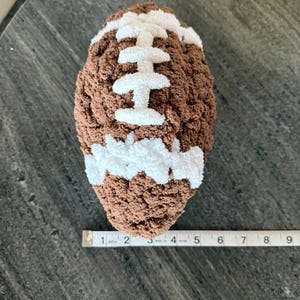 MINI voetbalpatroon en videotutorial - grof breiwerk afbeelding 5