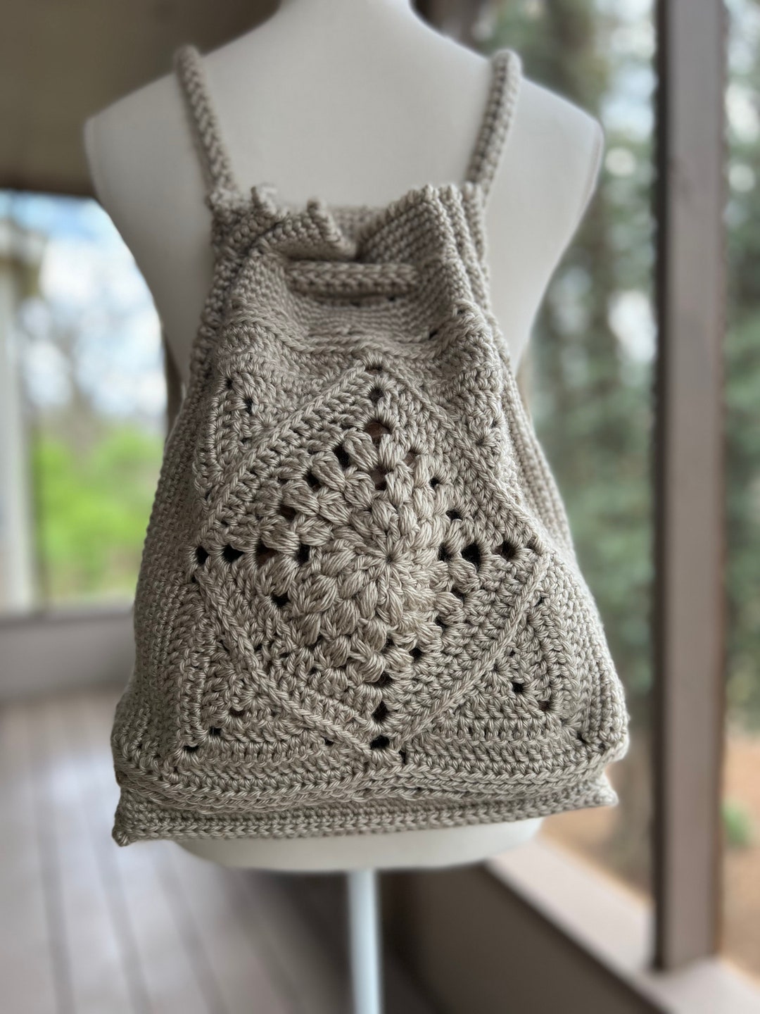 Handmade Crochet Backpack Etsy