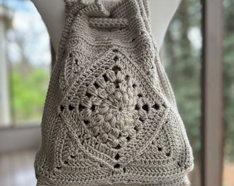 Handmade Crochet Backpack