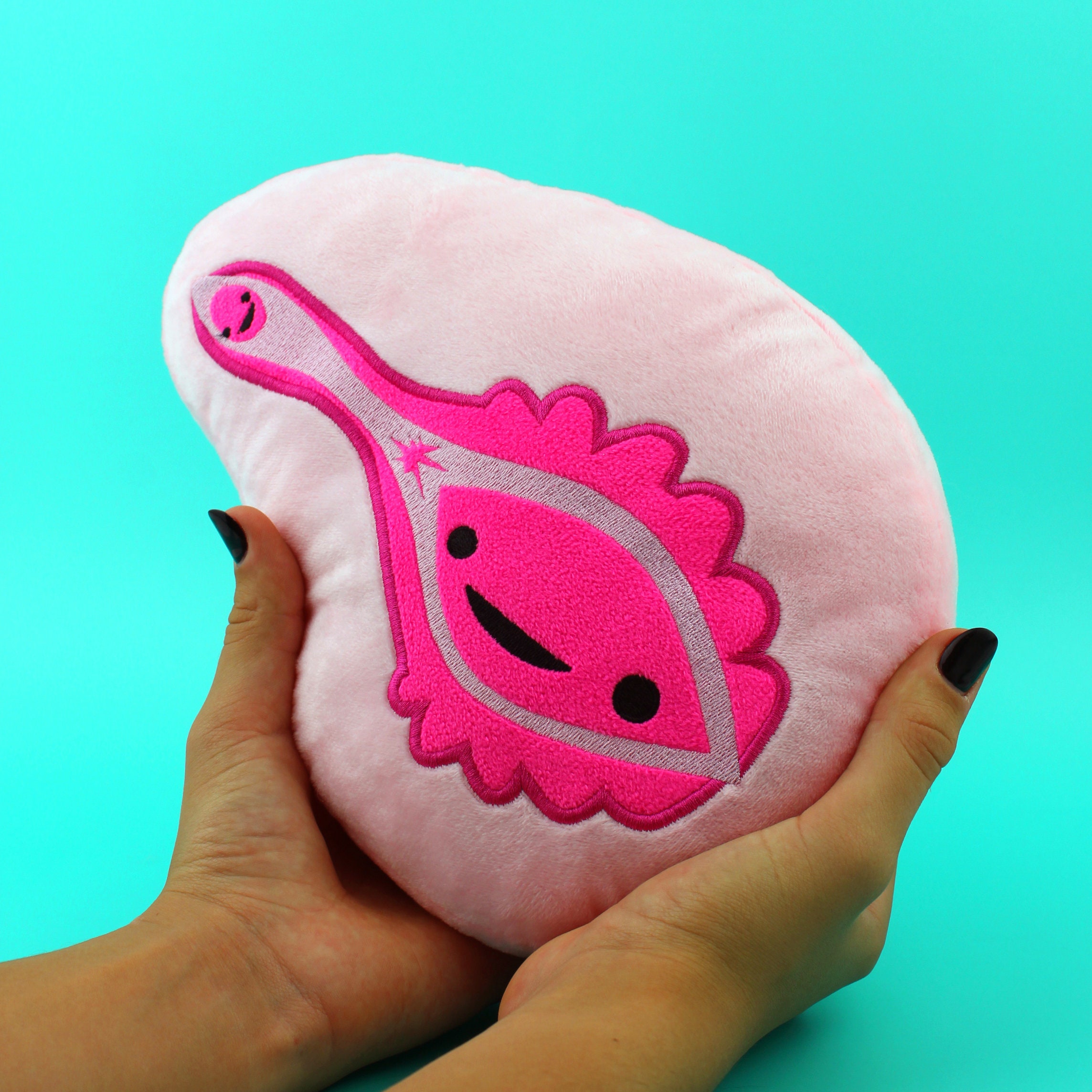 Vulva Vagina Plushie Zip Pouch Hooray for the Vajayjay I Heart Guts