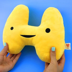 Thyroid Plushie | Thyroid Support Surgery Plush Organ, Thyroidectomy Stuffed Toy, Hashimoto&#39;s Gift, Cancer Humor Funny Cute Plush Pillow