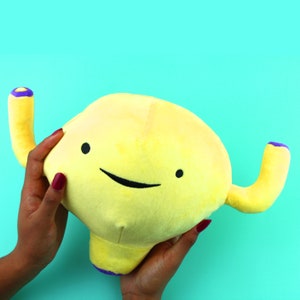 Bladder Plushie | I Heart Guts Bladder Cancer Cute Surgery Gift Urology UTI Humor Potty Training Toy, Plush Bladder Urologist Stuffed Animal