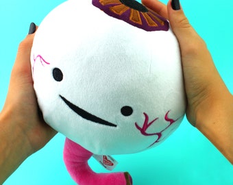 Peluche de ojo marrón - Me encanta Guts Eye Surgery Optometry Student Anatomy Plush Organ Eyes Stuffie Plush Pillow Toy